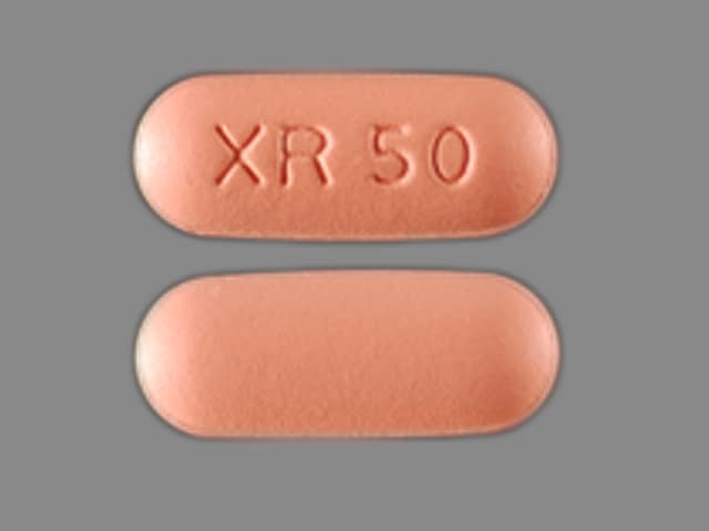 Imprint XR 50 - Seroquel XR 50 mg