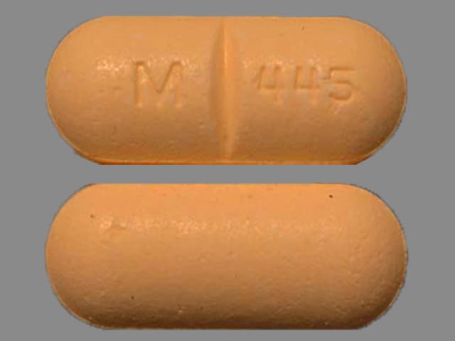 Imprint M 445 - hydrochlorothiazide/metoprolol 50 mg / 100 mg