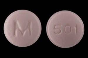 Imprint 501 M - bisoprolol/hydrochlorothiazide 2.5 mg / 6.25 mg