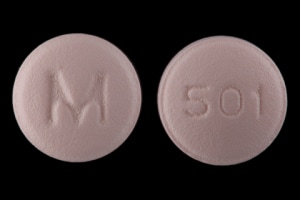 Image 1 - Imprint 501 M - bisoprolol/hydrochlorothiazide 2.5 mg / 6.25 mg