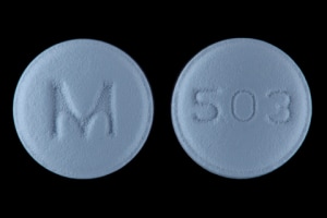 Imprint 503 M - bisoprolol/hydrochlorothiazide 5 mg / 6.25 mg