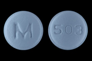 Image 1 - Imprint 503 M - bisoprolol/hydrochlorothiazide 5 mg / 6.25 mg