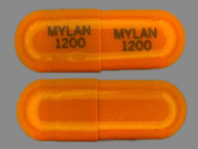 Imprint MYLAN 1200 MYLAN 1200 - acebutolol 200 mg