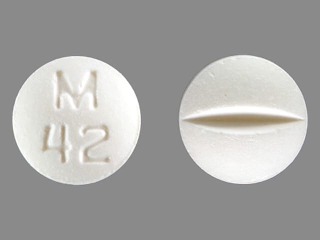 Imprint M 42 - bromocriptine 2.5 mg