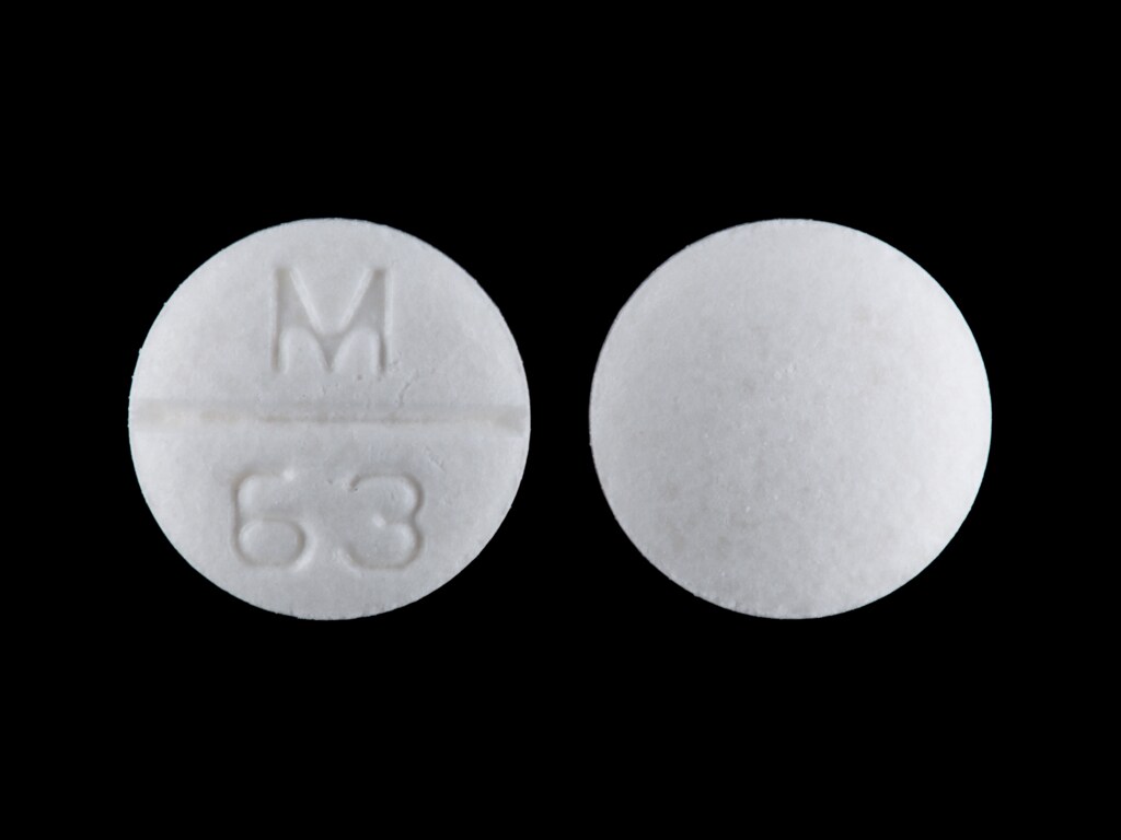 Imprint M 63 - atenolol/chlorthalidone 50 mg / 25 mg