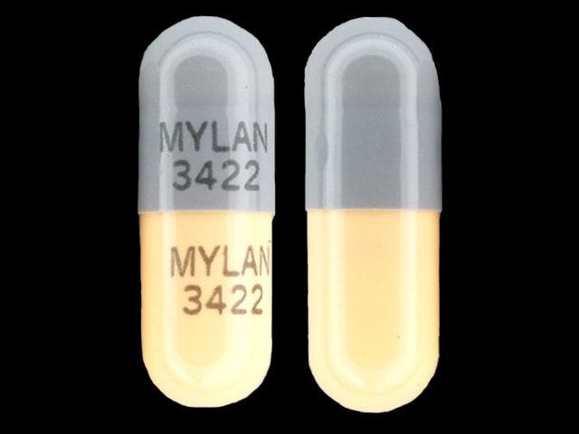 Imprint MYLAN 3422 MYLAN 3422 - nitrofurantoin 100 mg