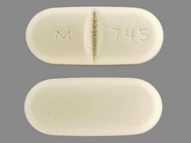 Imprint M 745 - benazepril/hydrochlorothiazide 20 mg / 12.5 mg