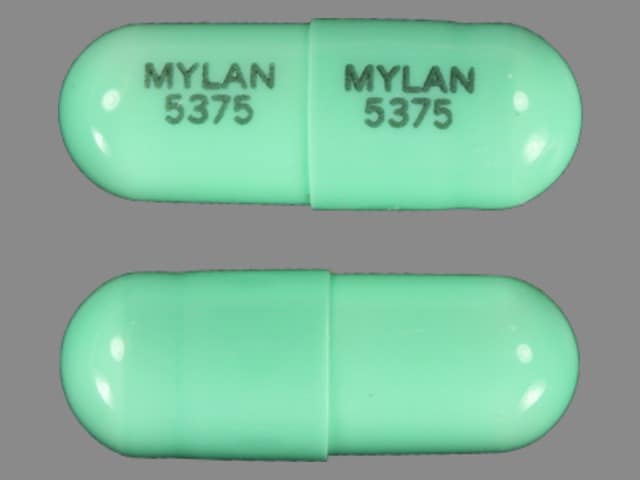 Imprint MYLAN 5375 MYLAN 5375 - doxepin 75 mg