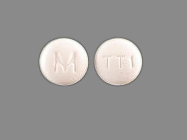 Imprint M TT1 - tolterodine 1 mg