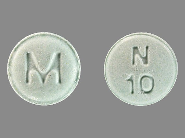 Image 1 - Imprint M N 10 - ropinirole 1 mg