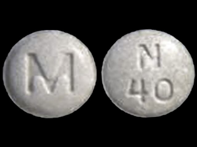 Image 1 - Imprint M N 40 - ropinirole 4 mg