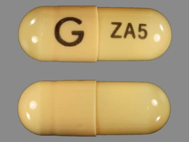 Image 1 - Imprint G ZA5 - zaleplon 5 mg