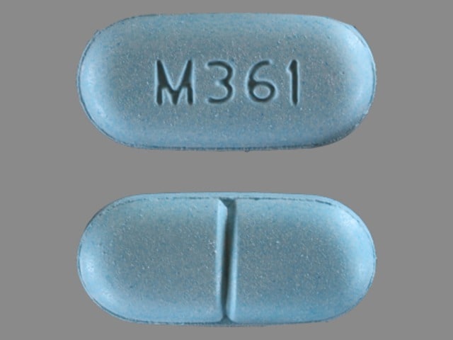 M361 - Acetaminophen and Hydrocodone Bitartrate