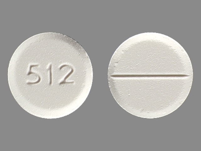 Pill Finder 512 White Round Medicine