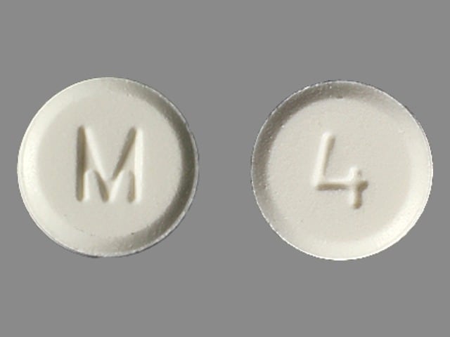 Imprint M 4 - hydromorphone 4 mg