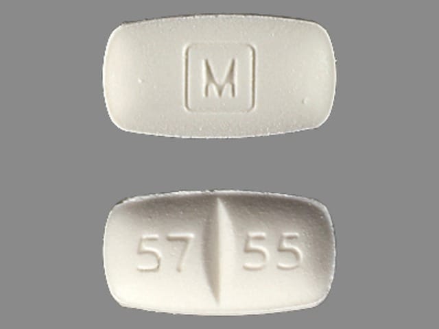 Image 1 - Imprint M 57 55 - methadone 5 mg