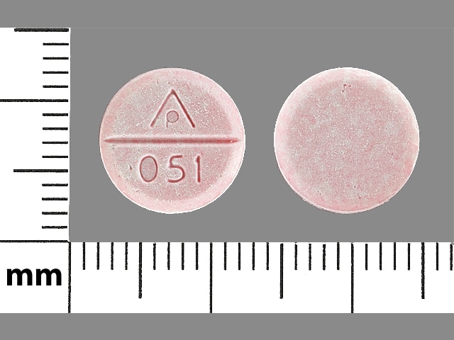 Imprint AP 051 - acetaminophen 80 mg