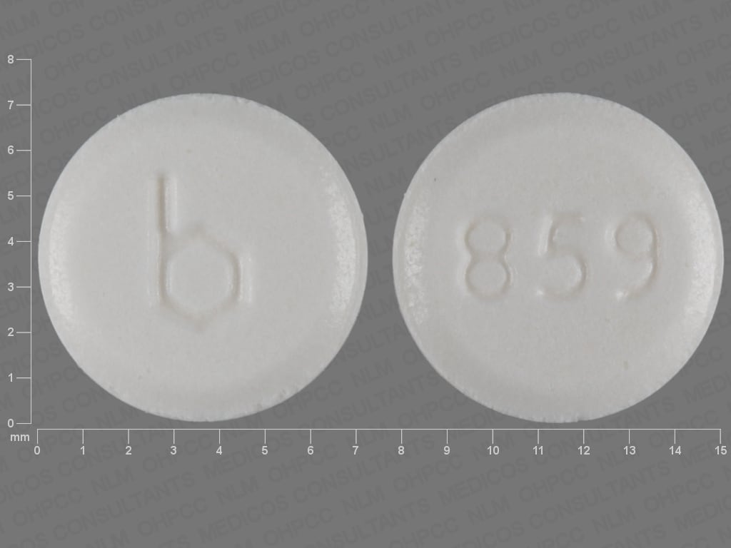 Image 1 - Imprint b 859 - flecainide 50 mg