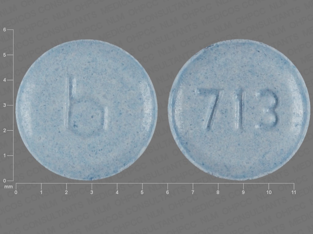 Image 1 - Imprint b 713 - Tri-Legest Fe ethinyl estradiol 0.035 mg / norethindrone 1 mg
