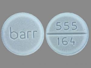 Imprint barr 555 164 - diazepam 10 mg
