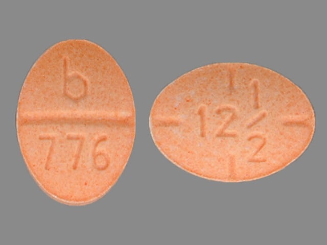 Image 1 - Imprint b 776 12 1/2 - amphetamine/dextroamphetamine 12.5 mg