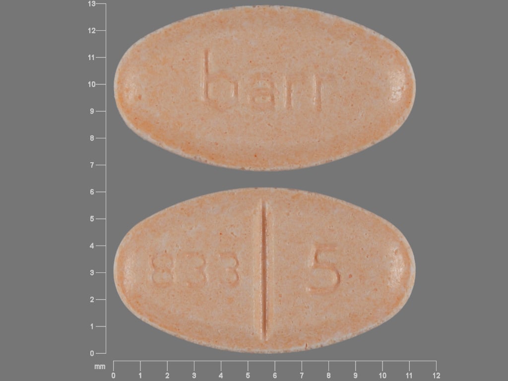 barr 833 5 - Warfarin Sodium