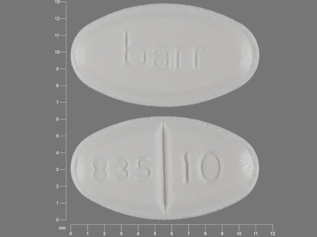 barr 835 10 - Warfarin Sodium