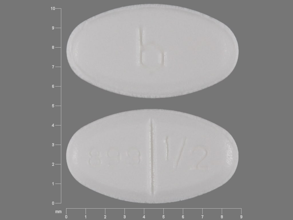 Image 1 - Imprint b 899 1/2 - estradiol 0.5 mg