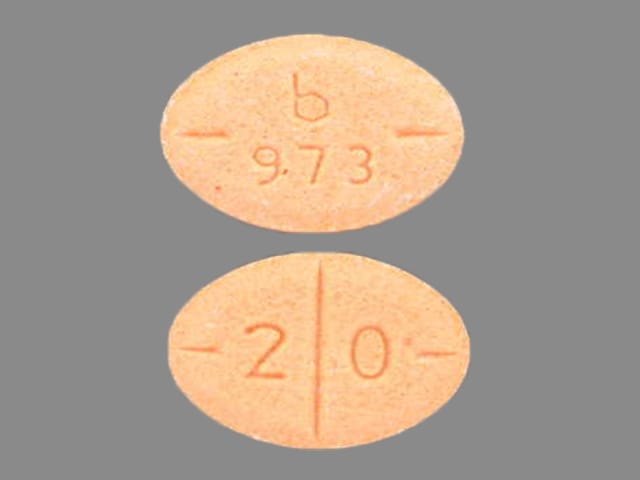 Imprint b 973 2 0 - amphetamine/dextroamphetamine 20 mg