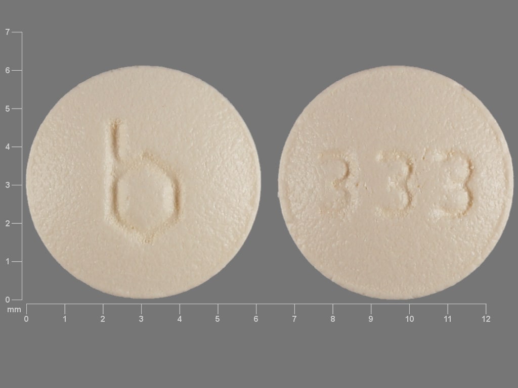 Image 1 - Imprint b 333 - Caziant desogestrel 0.1 mg / ethinyl estradiol 0.025 mg