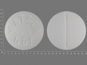 Imprint WATSON 461 - glipizide 10 mg