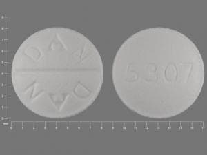 Imprint 5307 DAN DAN - promethazine 25 mg