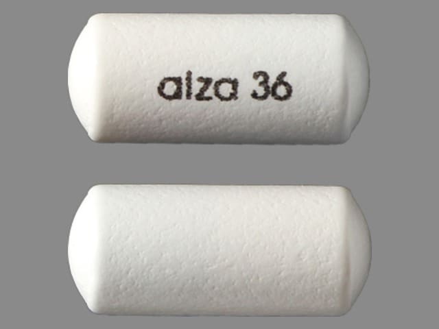 Image 1 - Imprint alza 36 - methylphenidate 36 mg