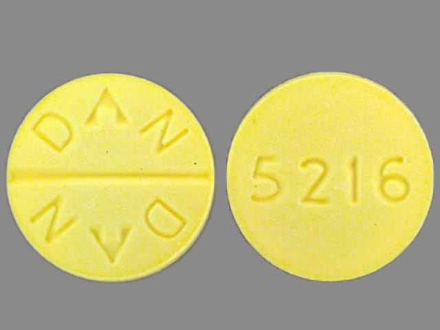 Imprint 5216 DAN DAN - folic acid 1 mg