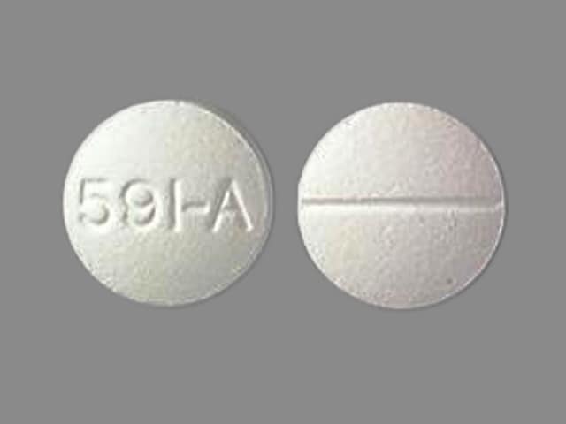 Imprint 591-A - meprobamate 400 mg