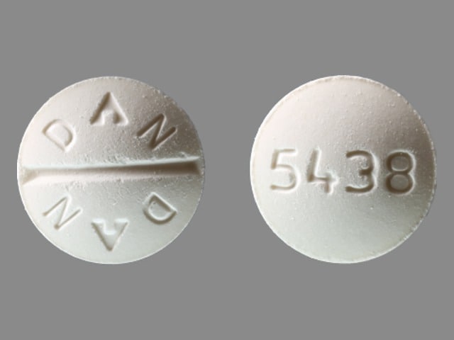 Imprint 5438 DAN DAN - quinidine 200 mg