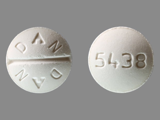 Image 1 - Imprint 5438 DAN DAN - quinidine 200 mg