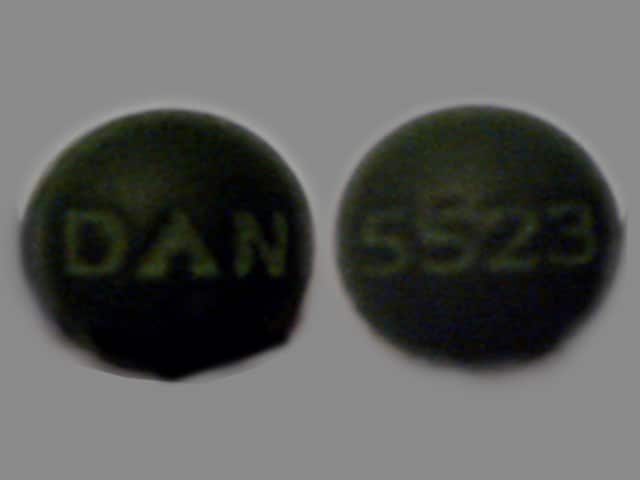 Image 1 - Imprint 5523 DAN - hydroxyzine 25 mg