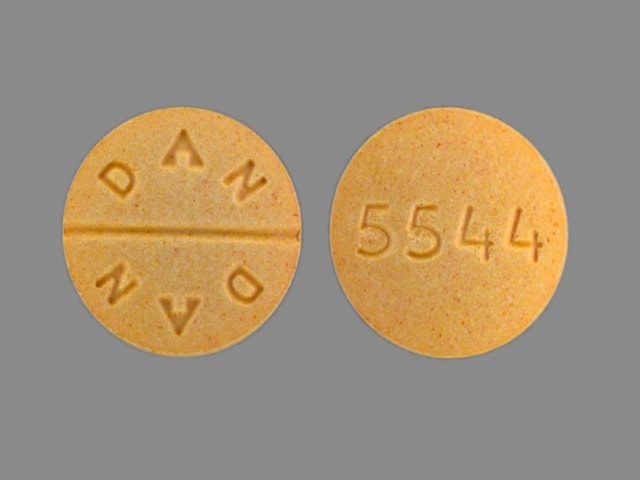 Image 1 - Imprint 5544 DAN DAN - allopurinol 300 mg