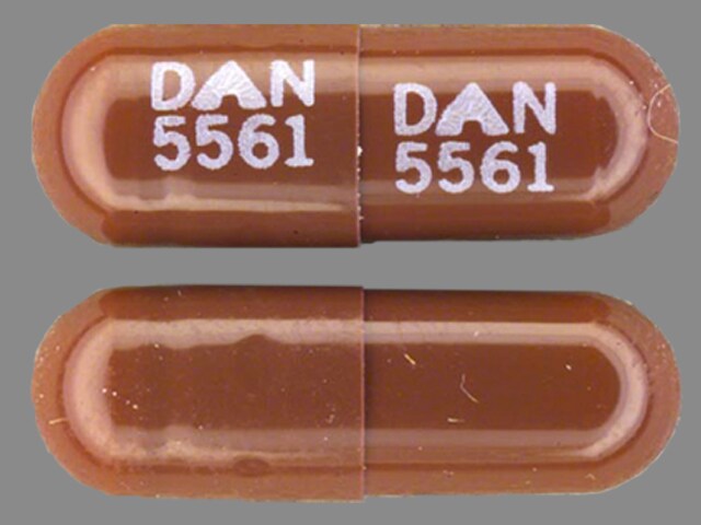 Image 1 - Imprint DAN 5561 DAN 5561 - disopyramide 150 mg