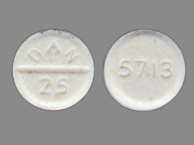 Image 1 - Imprint 5713 DAN 25 - amoxapine 25 mg