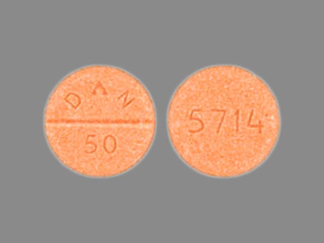 Image 1 - Imprint 5714 DAN 50 - amoxapine 50 mg