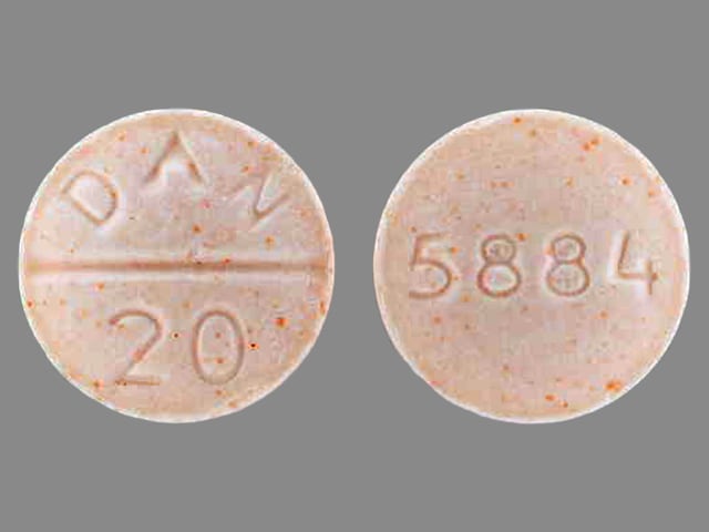 5884 DAN 20 - Methylphenidate Hydrochloride