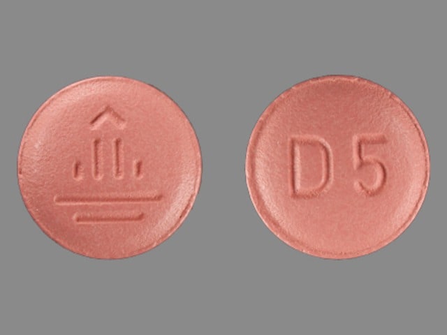 Image 1 - Imprint D5 Logo - Tradjenta 5 mg