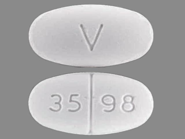 3598 V - Acetaminophen and Hydrocodone Bitartrate