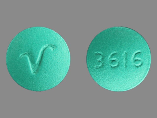 Image 1 - Imprint 3616 V - hydroxyzine 25 mg