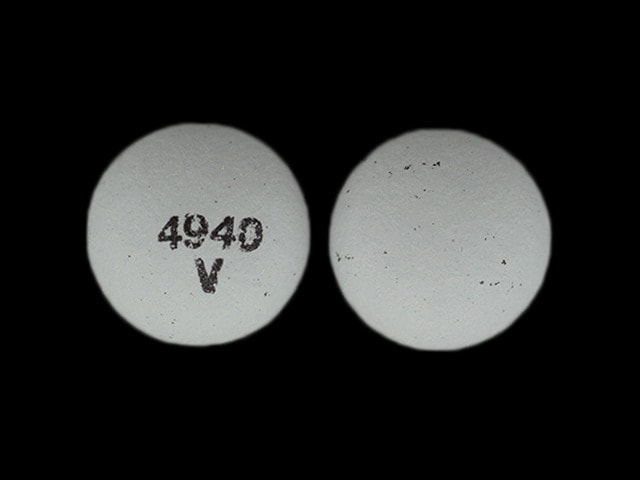Imprint 4940 V - perphenazine 2 mg