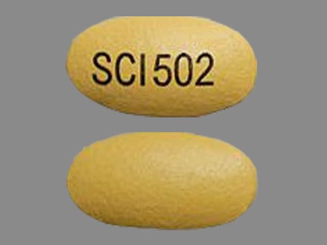 Imprint SCI502 - nisoldipine 25.5 mg