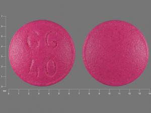 Imprint GG 40 - amitriptyline 10 mg