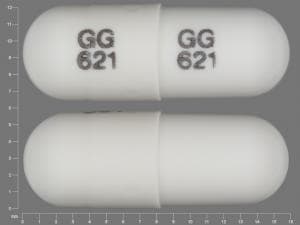 Imprint GG 621 GG 621 - terazosin 1 mg